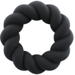 ROCKS-OFF – TWIST BLACK SILICONE MASTURBATOR RING Cock Rings | SEX Shop Ireland 11