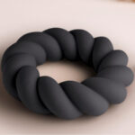 ROCKS-OFF – TWIST BLACK SILICONE MASTURBATOR RING Cock Rings | SEX Shop Ireland 13