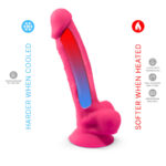 SILEXD – REALISTIC PENIS MODEL 18 PINK VIBRATION + REMOTE CONTROL LRS Dildos | SEX Shop Ireland 16