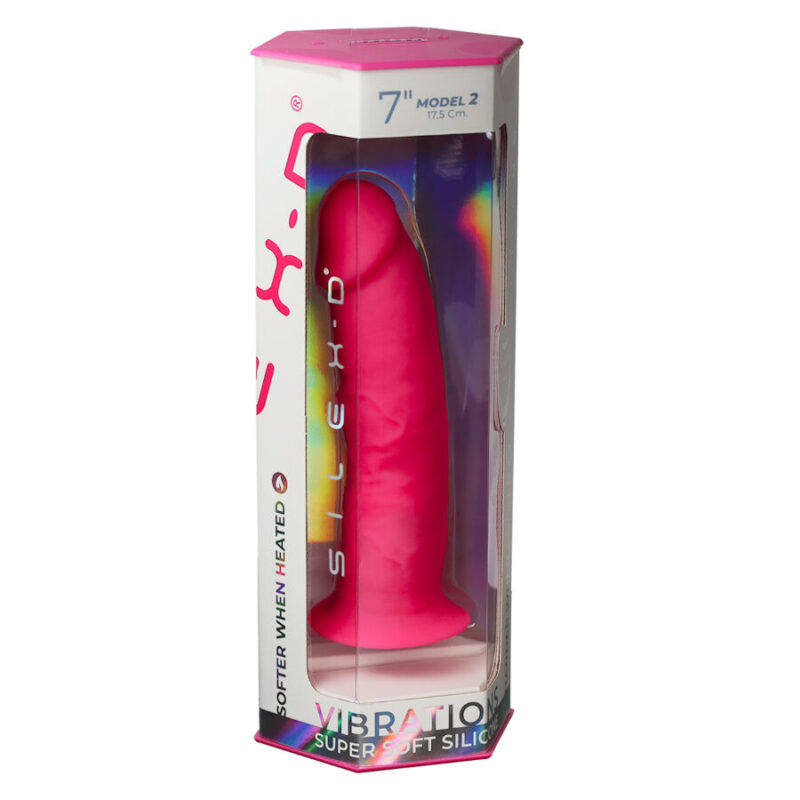 SILEXD – REALISTIC PENIS MODEL 2 PINK + REMOTE CONTROL LRS 17 CM Dildos | SEX Shop Ireland 10