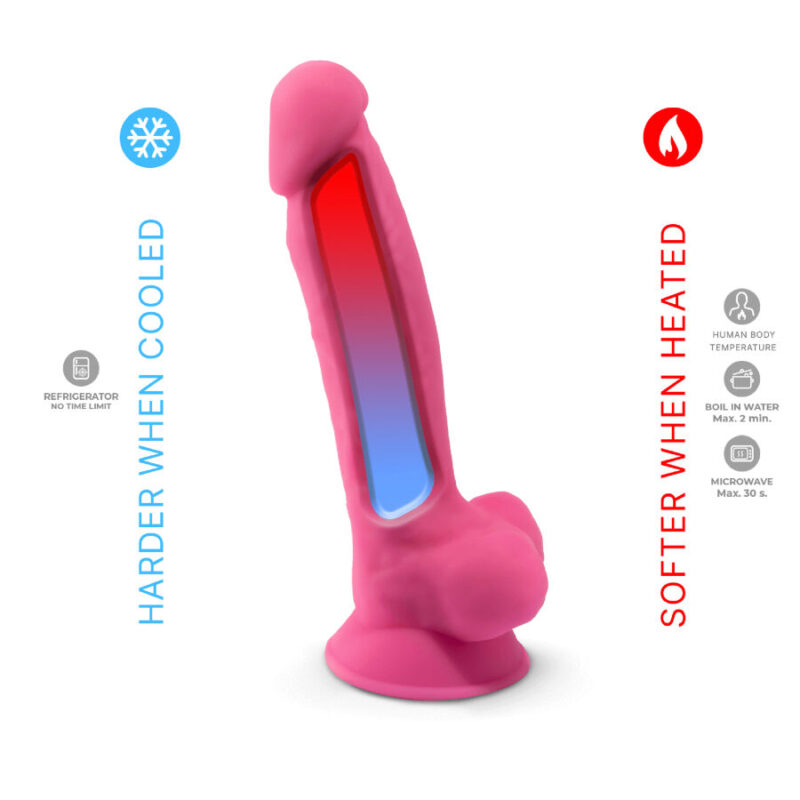 SILEXD – REALISTIC PENIS MODEL 7 PINK GLOW IN THE DARK Dildos | SEX Shop Ireland 7