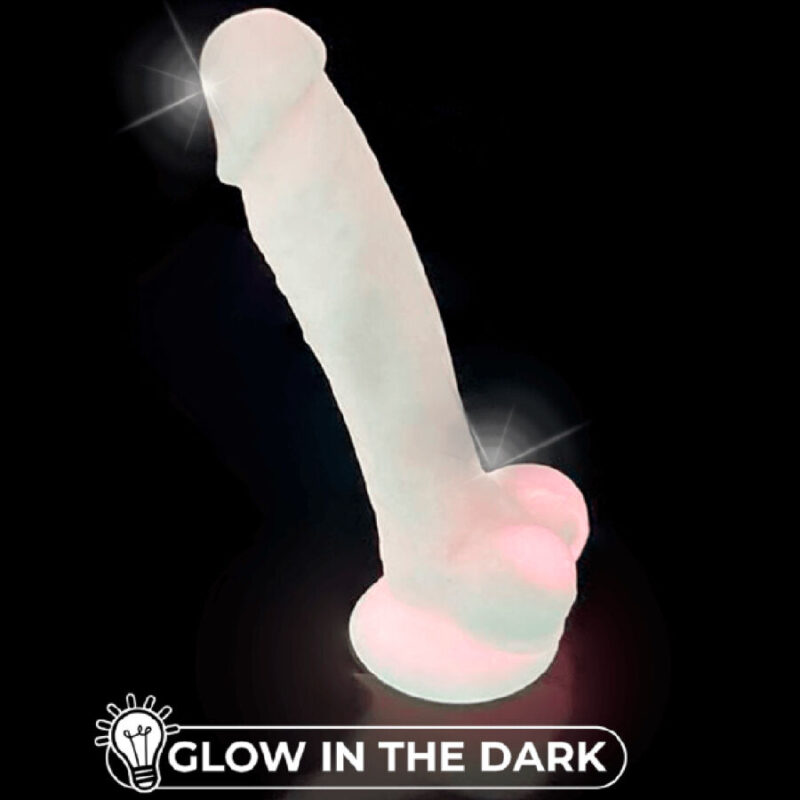 SILEXD – REALISTIC PENIS MODEL 7 PINK GLOW IN THE DARK Dildos | SEX Shop Ireland 9
