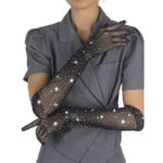 SUBBLIME – 957469SHINE TRANSPARENT GLOVES BLACK S/M Fashion & Lingerie | SEX Shop Ireland 11