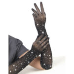 SUBBLIME – 957469SHINE TRANSPARENT GLOVES BLACK S/M Fashion & Lingerie | SEX Shop Ireland 13