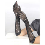 SUBBLIME – 957469SHINE TRANSPARENT GLOVES BLACK S/M Fashion & Lingerie | SEX Shop Ireland 16
