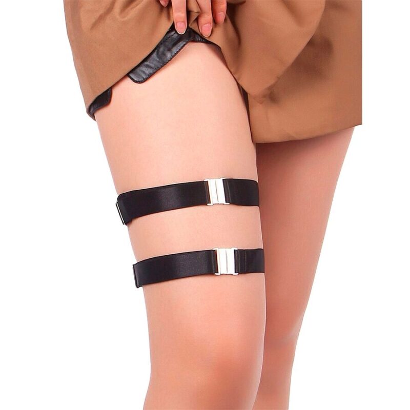SUBBLIME – 957476 ADJUSTABLE BUCKLES BLACK Sexy Garter Belts | SEX Shop Ireland 4