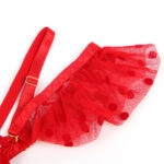 SUBBLIME – 957506  LACE BRA AND GARTER SET RED S/M Bras - Sexy Lingerie | SEX Shop Ireland 16