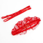 SUBBLIME – 957506  LACE BRA AND GARTER SET RED S/M Bras - Sexy Lingerie | SEX Shop Ireland 17
