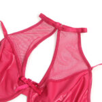SUBBLIME – 957605 LEATHER BRA AND SKIRT SET RED S/M Fashion & Lingerie | SEX Shop Ireland 20