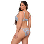 SUBBLIME – 957636 FLOWER EMBROIDERED BRA AND PANTIES SET SKY BLUE L/XL Fashion & Lingerie | SEX Shop Ireland 18
