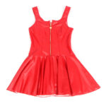 SUBBLIME – 957698 HEART ZIPPER LEATHER DRESS RED L/XL Fashion & Lingerie | SEX Shop Ireland 18