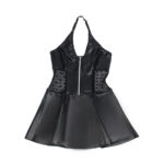 SUBBLIME – 957704 LACE ZIPPER LEATHER DRESS BLACK S/M Fashion & Lingerie | SEX Shop Ireland 19