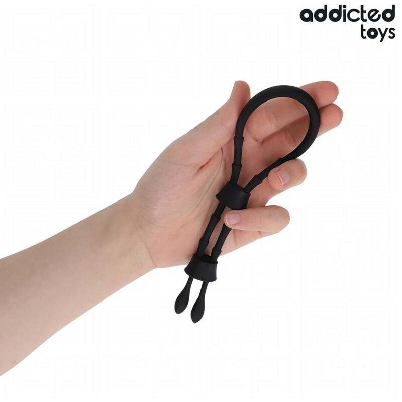 ADDICTED TOYS – ADJUSTABLE SILICONE ROPE FOR THE PENIS Cock Rings | SEX Shop Ireland 8