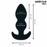 ADDICTED TOYS – ANAL PLUG SILICONE SIZE L 11.7 CM Butt Plugs | SEX Shop Ireland 14