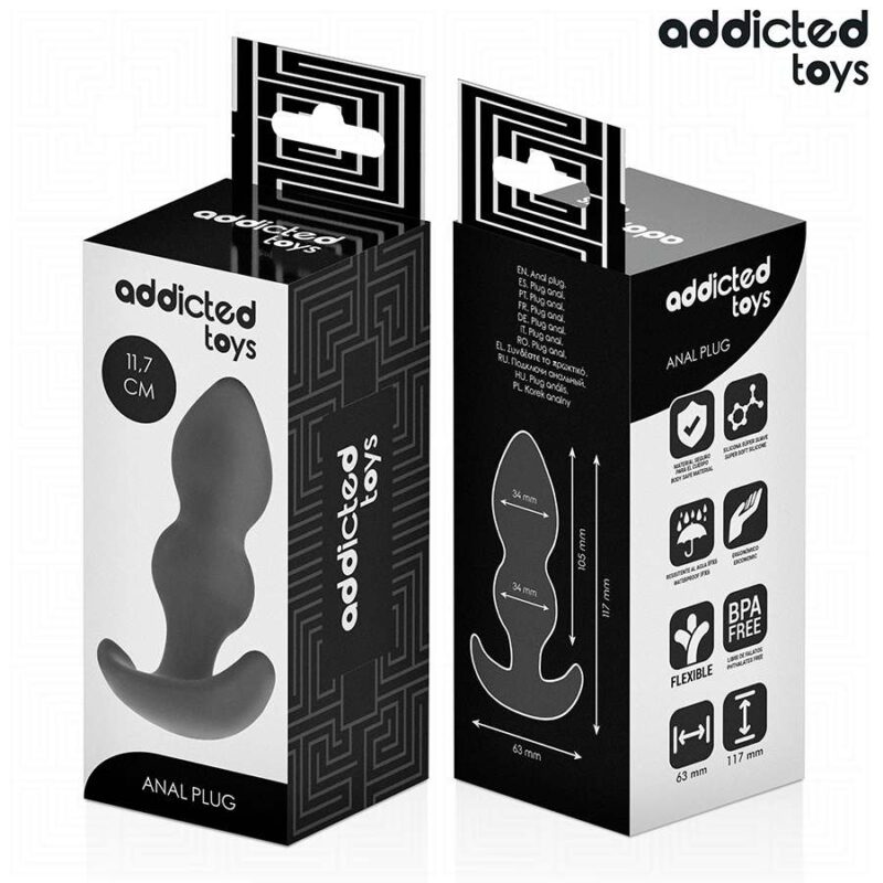ADDICTED TOYS – ANAL PLUG SILICONE SIZE L 11.7 CM Butt Plugs | SEX Shop Ireland 10