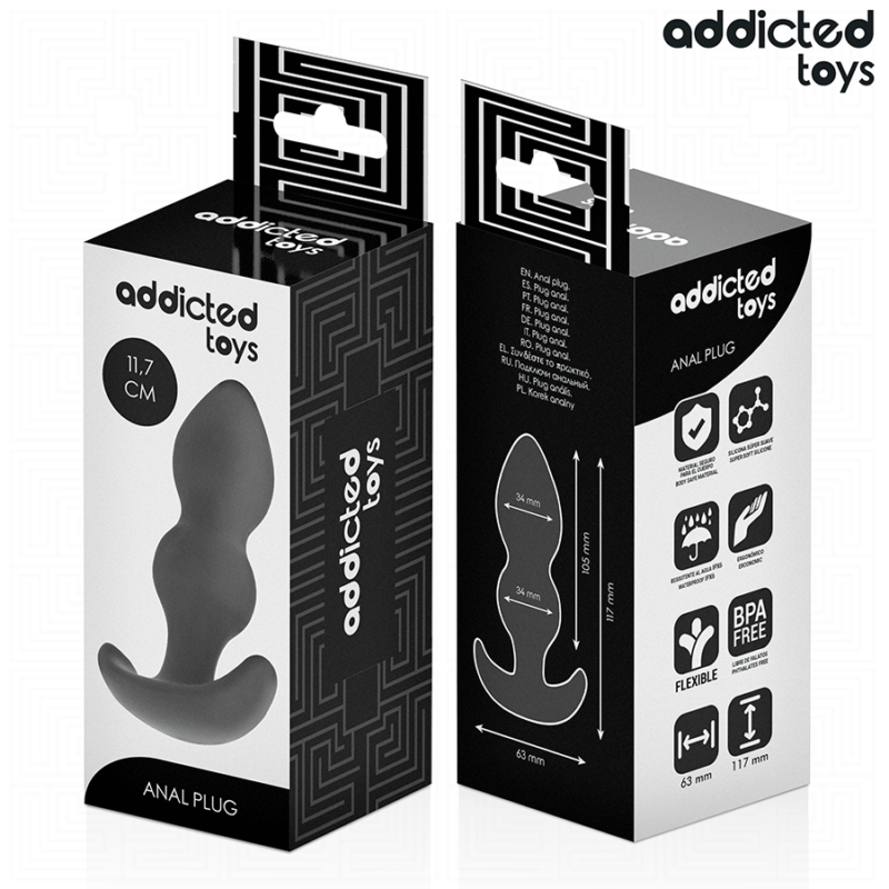 ADDICTED TOYS – ANAL PLUG SILICONE SIZE L 11.7 CM Butt Plugs | SEX Shop Ireland 10