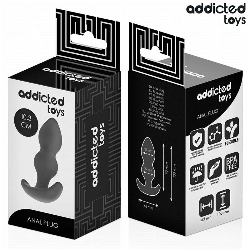 ADDICTED TOYS – ANAL PLUG SILICONE SIZE S 10.3 CM Butt Plugs | SEXstore.ie 10