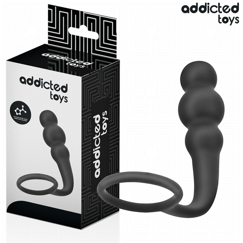 ADDICTED TOYS – ANAL PLUG WITH RING SILICONE MODEL 1 Butt Plugs | SEX Shop Ireland 4