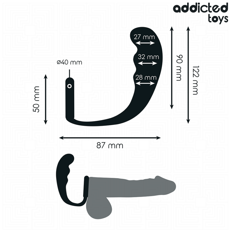 ADDICTED TOYS – ANAL PLUG WITH RING SILICONE MODEL 4 Butt Plugs | SEX Shop Ireland 7