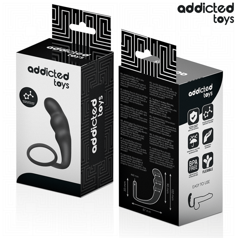 ADDICTED TOYS – ANAL PLUG WITH RING SILICONE MODEL 4 Butt Plugs | SEX Shop Ireland 9