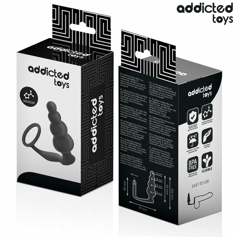 ADDICTED TOYS – ANAL PLUG WITH RING SILICONE MODEL 5 Butt Plugs | SEX Shop Ireland 9