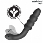 ADDICTED TOYS – DOUBLE ANAL MASSAGER SILICONE 16.5 CM Anal Sex Toys | SEX Shop Ireland 12