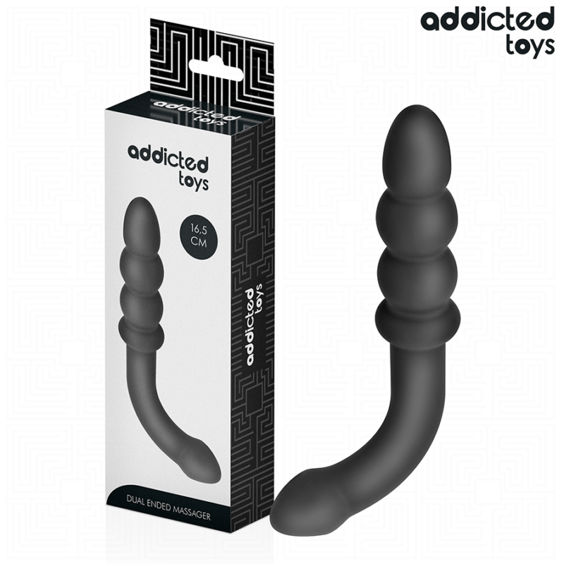 ADDICTED TOYS – DOUBLE ANAL MASSAGER SILICONE 16.5 CM Anal Sex Toys | SEX Shop Ireland 4