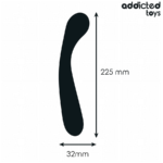 ADDICTED TOYS – DOUBLE ANAL MASSAGER SILICONE 22.5 CM Anal Sex Toys | SEX Shop Ireland 13