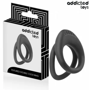 ADDICTED TOYS – DOUBLE TEXTURED PENIS RING Cock Rings | SEX Shop Ireland