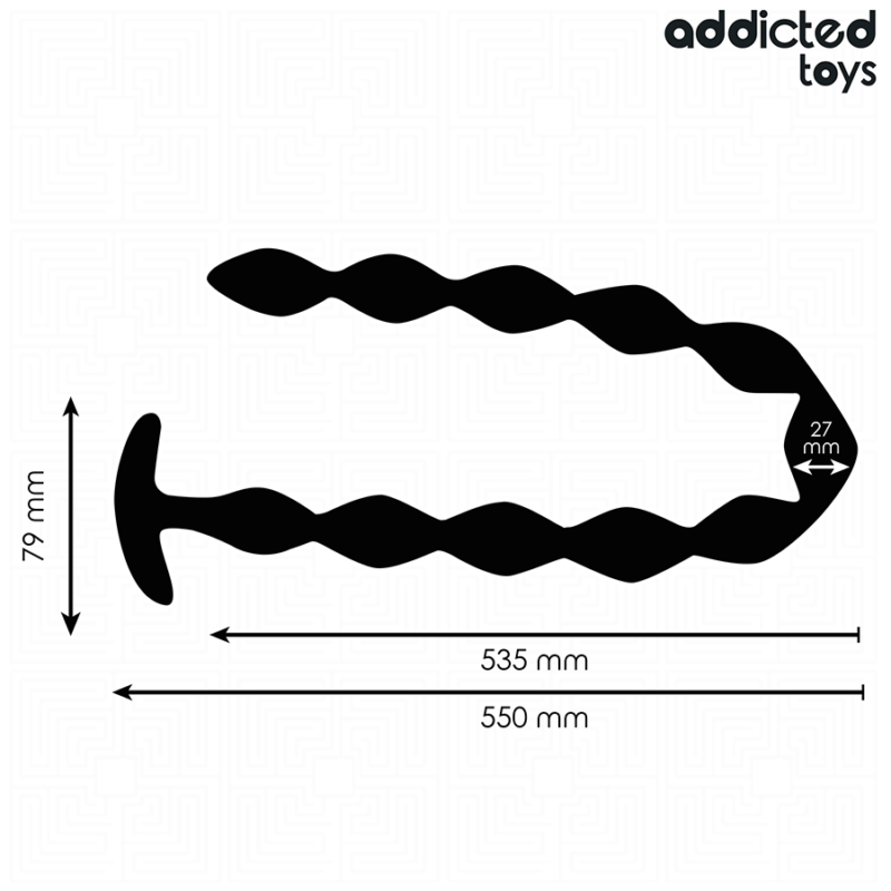 ADDICTED TOYS – EXTRA LONG SILICONE ANAL PLUG Anal Sex Toys | SEX Shop Ireland 7