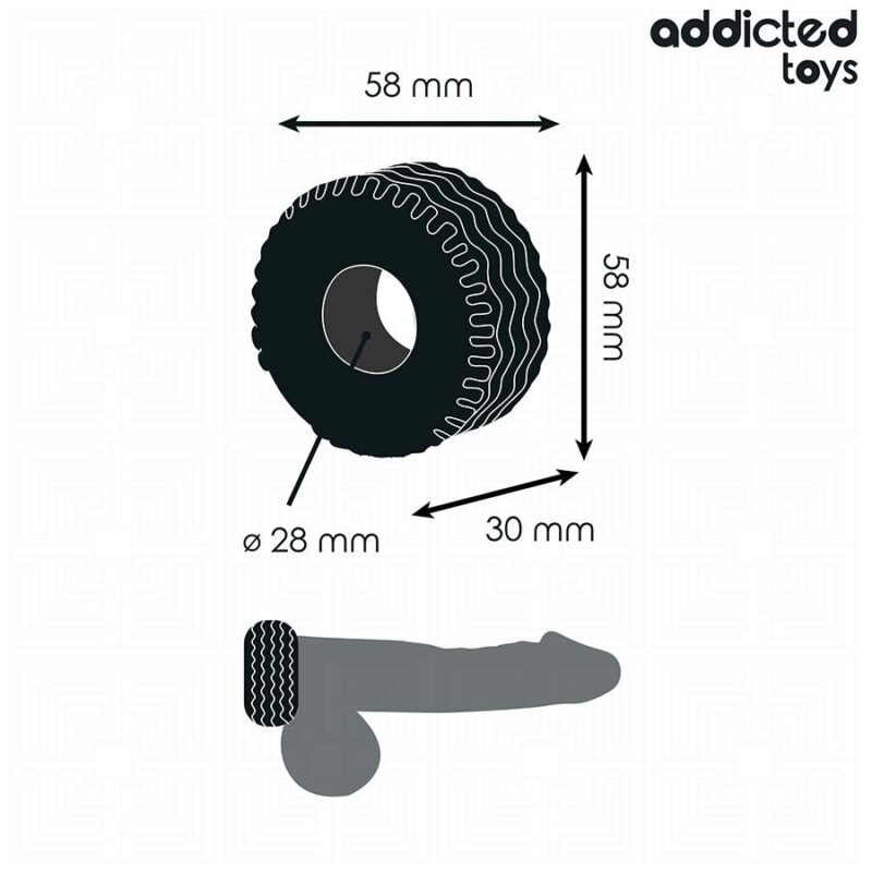ADDICTED TOYS – EXTRA THICK COCK RING Cock Rings | SEX Shop Ireland 7