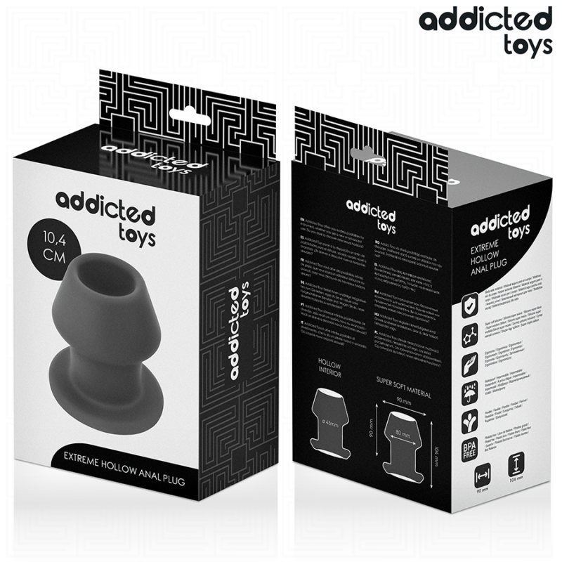ADDICTED TOYS – EXTREME HOLLOW ANAL PLUG SILICONE SIZE L 10.4 CM Butt Plugs | SEX Shop Ireland 10