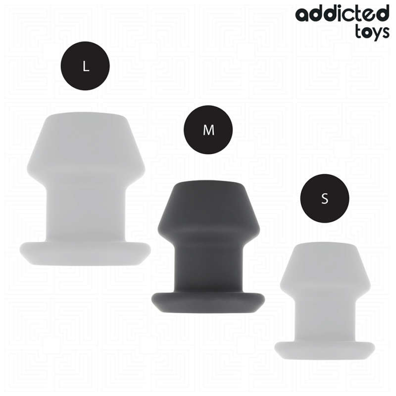 ADDICTED TOYS – EXTREME HOLLOW ANAL PLUG SILICONE SIZE M 8.7 CM Butt Plugs | SEX Shop Ireland 8