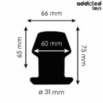 ADDICTED TOYS – EXTREME HOLLOW ANAL PLUG SILICONE SIZE S 7.5 CM Butt Plugs | SEX Shop Ireland 14