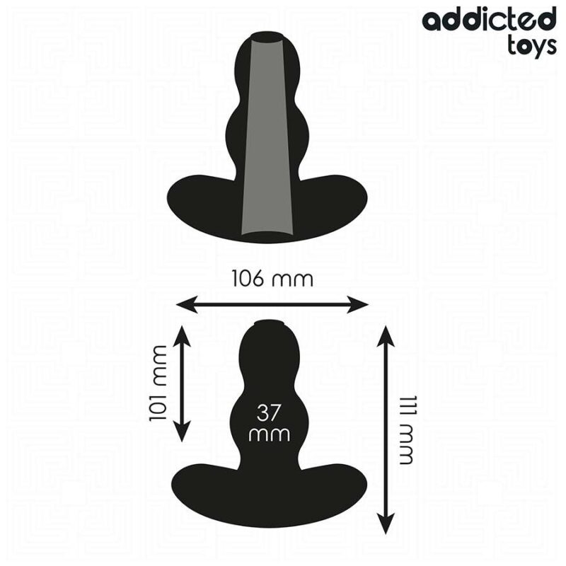 ADDICTED TOYS – HOLLOW ANAL PLUG SILICONE SIZE L 11.1 CM Butt Plugs | SEX Shop Ireland 7