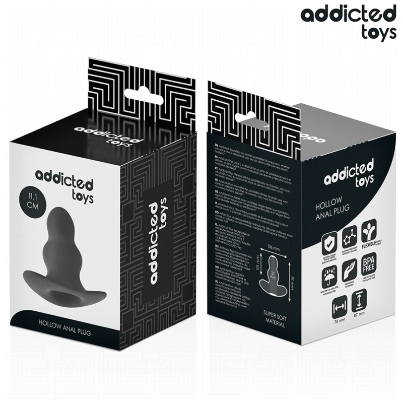 ADDICTED TOYS – HOLLOW ANAL PLUG SILICONE SIZE L 11.1 CM Butt Plugs | SEX Shop Ireland 10