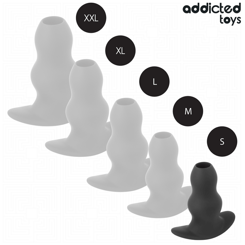 ADDICTED TOYS – HOLLOW ANAL PLUG SILICONE SIZE S 7.3 CM Butt Plugs | SEX Shop Ireland 8