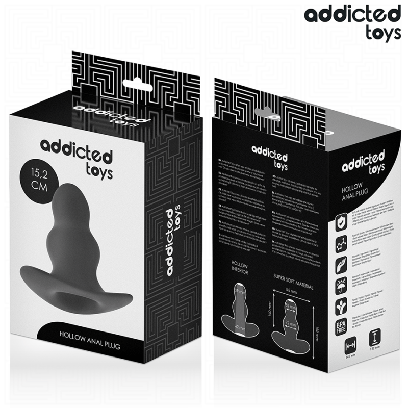 ADDICTED TOYS – HOLLOW ANAL PLUG SILICONE SIZE XXL 15.2 CM Butt Plugs | SEX Shop Ireland 10
