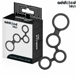 ADDICTED TOYS – PENIS RING WITH DIVIDERS FOR TESTICLES Cock Rings | SEX Shop Ireland