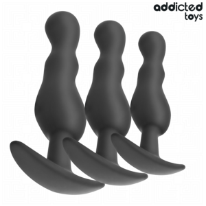 ADDICTED TOYS – SET OF 3 ANAL PLUG SILICONE MODEL 1 Butt Plugs | SEX Shop Ireland 3