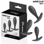 ADDICTED TOYS – SET OF 3 ANAL PLUG SILICONE MODEL 2 Butt Plugs | SEX Shop Ireland 11