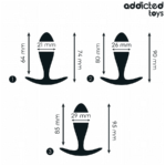 ADDICTED TOYS – SET OF 3 ANAL PLUG SILICONE MODEL 2 Butt Plugs | SEX Shop Ireland 14