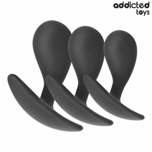 ADDICTED TOYS – SET OF 3 ANAL PLUG SILICONE MODEL 3 Butt Plugs | SEX Shop Ireland 3
