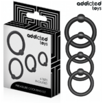 ADDICTED TOYS – SET OF PRESSURE SILICONE RINGS Cock Rings | SEX Shop Ireland 10