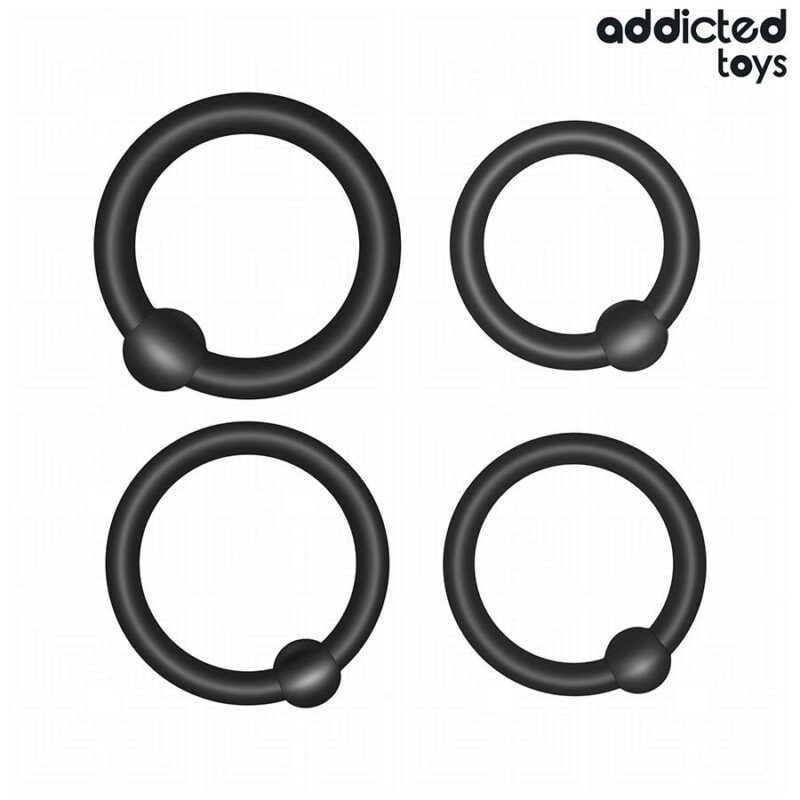 ADDICTED TOYS – SET OF PRESSURE SILICONE RINGS Cock Rings | SEX Shop Ireland 8