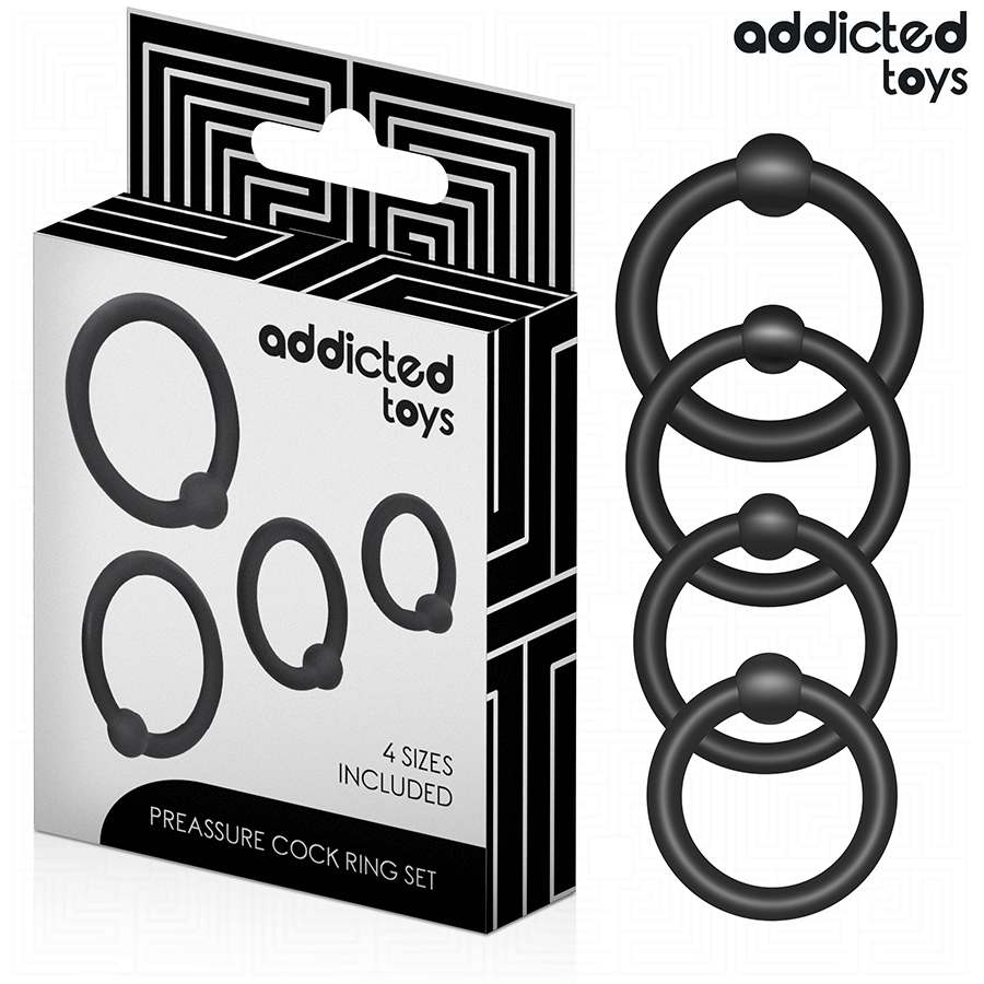 ADDICTED TOYS – SET OF PRESSURE SILICONE RINGS Cock Rings | SEX Shop Ireland 4 ADDICTED TOYS – SET OF PRESSURE SILICONE RINGS Cock Rings | SEX Shop Ireland 4