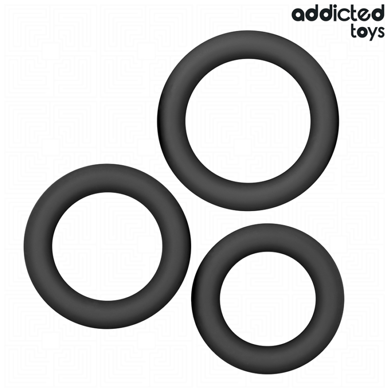 ADDICTED TOYS – SET OF SILICONE RINGS MODEL 1 Cock Rings | SEX Shop Ireland 8