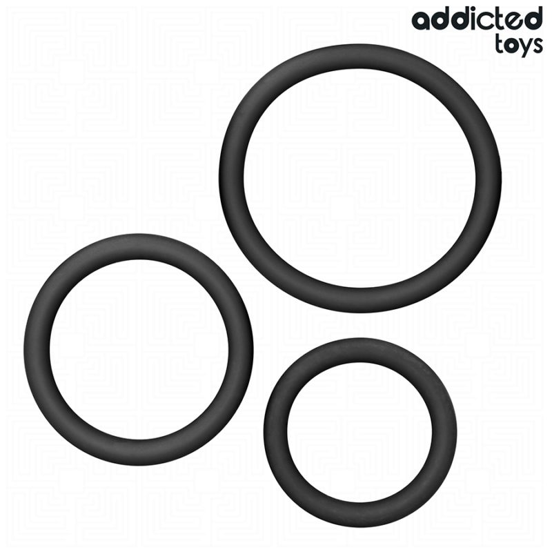 ADDICTED TOYS – SET OF SILICONE RINGS MODEL 2 Cock Rings | SEX Shop Ireland 8