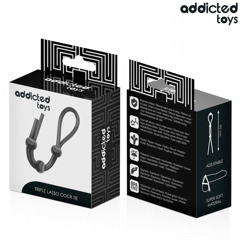ADDICTED TOYS – SILICONE ROPE FOR THE TRIPLE LOOP PENIS Cock Rings | SEX Shop Ireland 10