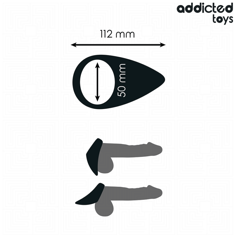 ADDICTED TOYS – TEAR SHAPED PENIS RING Cock Rings | SEX Shop Ireland 7